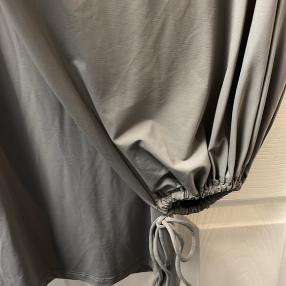 Zara One Shoulder Gray Dress - Picture 6 of 7